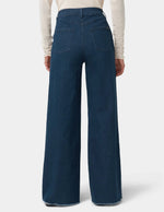 Load image into Gallery viewer, HUE - FRAYED WIDE LEG JEAN
