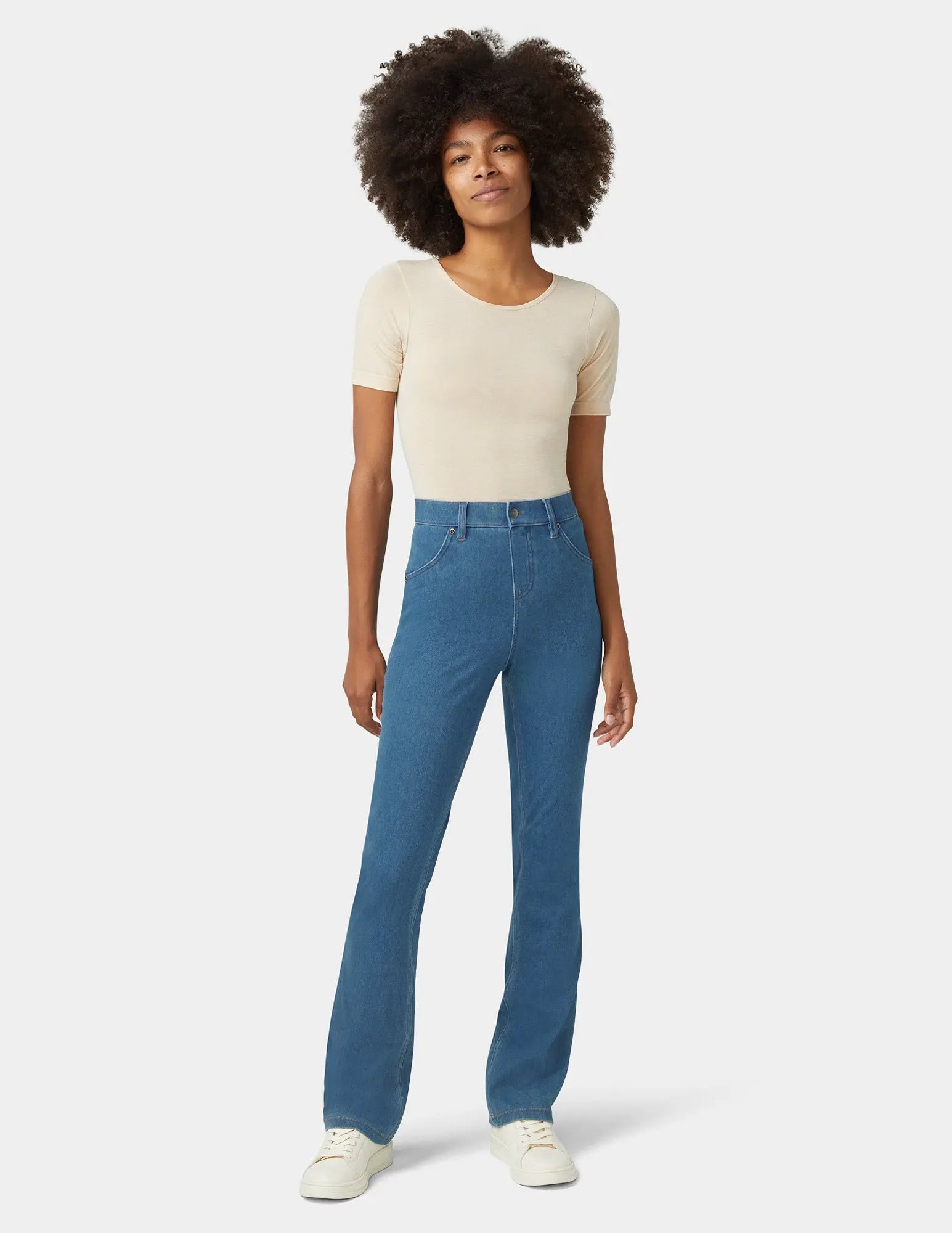 HUE - BABY BOOTCUT DENIM JEAN