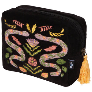 DANICA -  EMBROIDERED POUCH