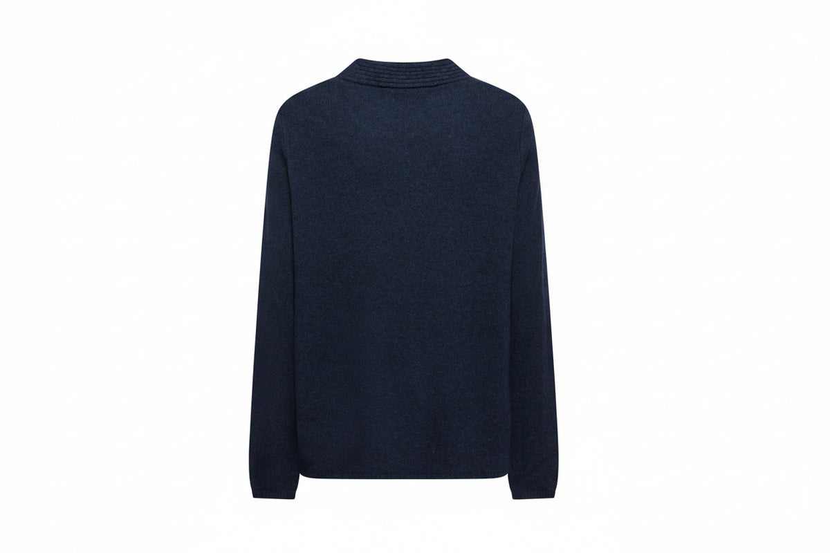 Zoelle Rib Collar Mockneck
