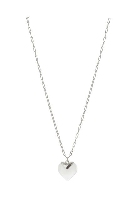 Crystal Heart Fashion Chain Necklace