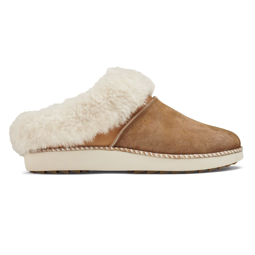 Olu Kai - Ladies Ku-i Nubuck slipper indoor/outdoor sole