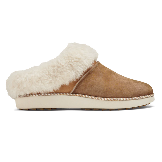 Olu Kai - Ladies Ku-i Nubuck slipper indoor/outdoor sole