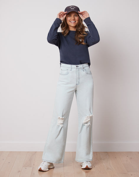 YOGA JEANS - LILY HIGH RISE WIDE LEG – Suttles & Seawinds