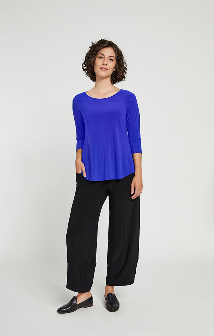 SYMPLI - GO TO CLASSIC T-SHIRT RELAX 3/4 SLEEVE