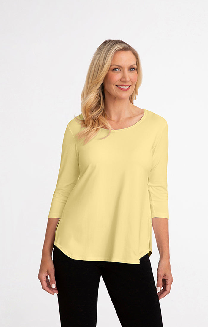 SYMPLI - GO TO CLASSIC T-SHIRT RELAX 3/4 SLEEVE