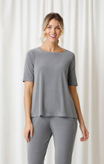 Load image into Gallery viewer, SYMPLI - SHORT SLEEVE TRAPEZE TOP
