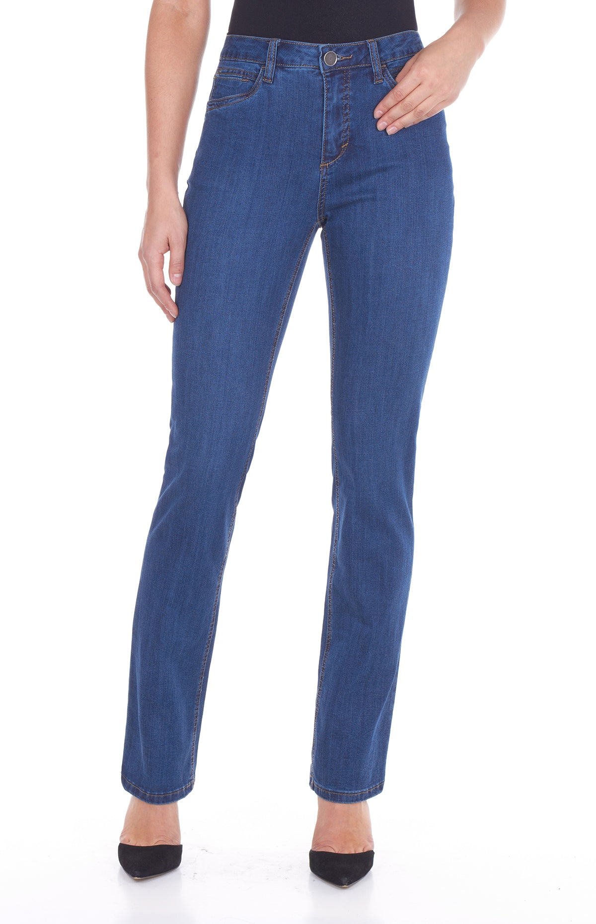 FDJ - SUPREME DENIM OLIVIA STRAIGHT LEG