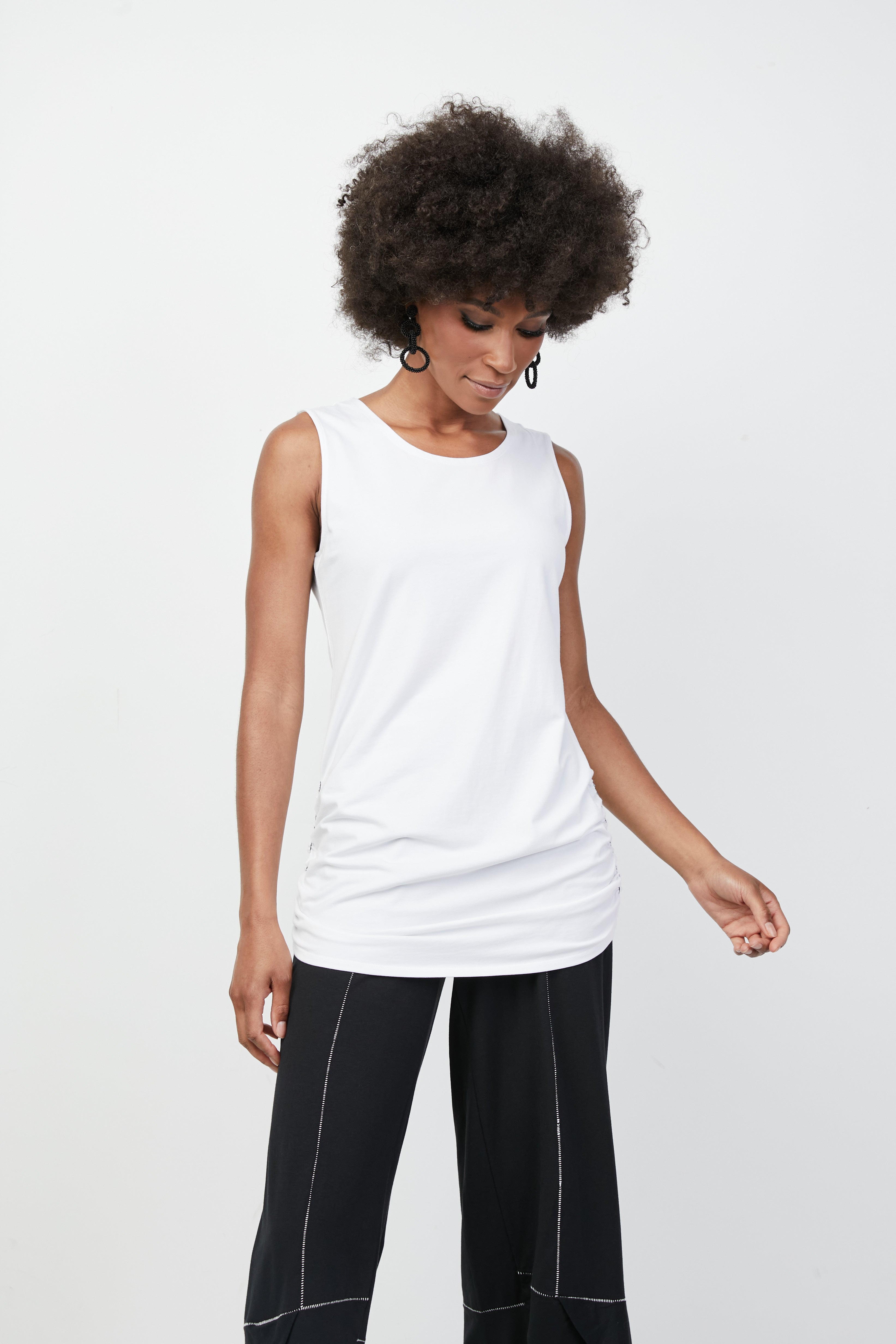 LIV - RUCHED LONG TANK