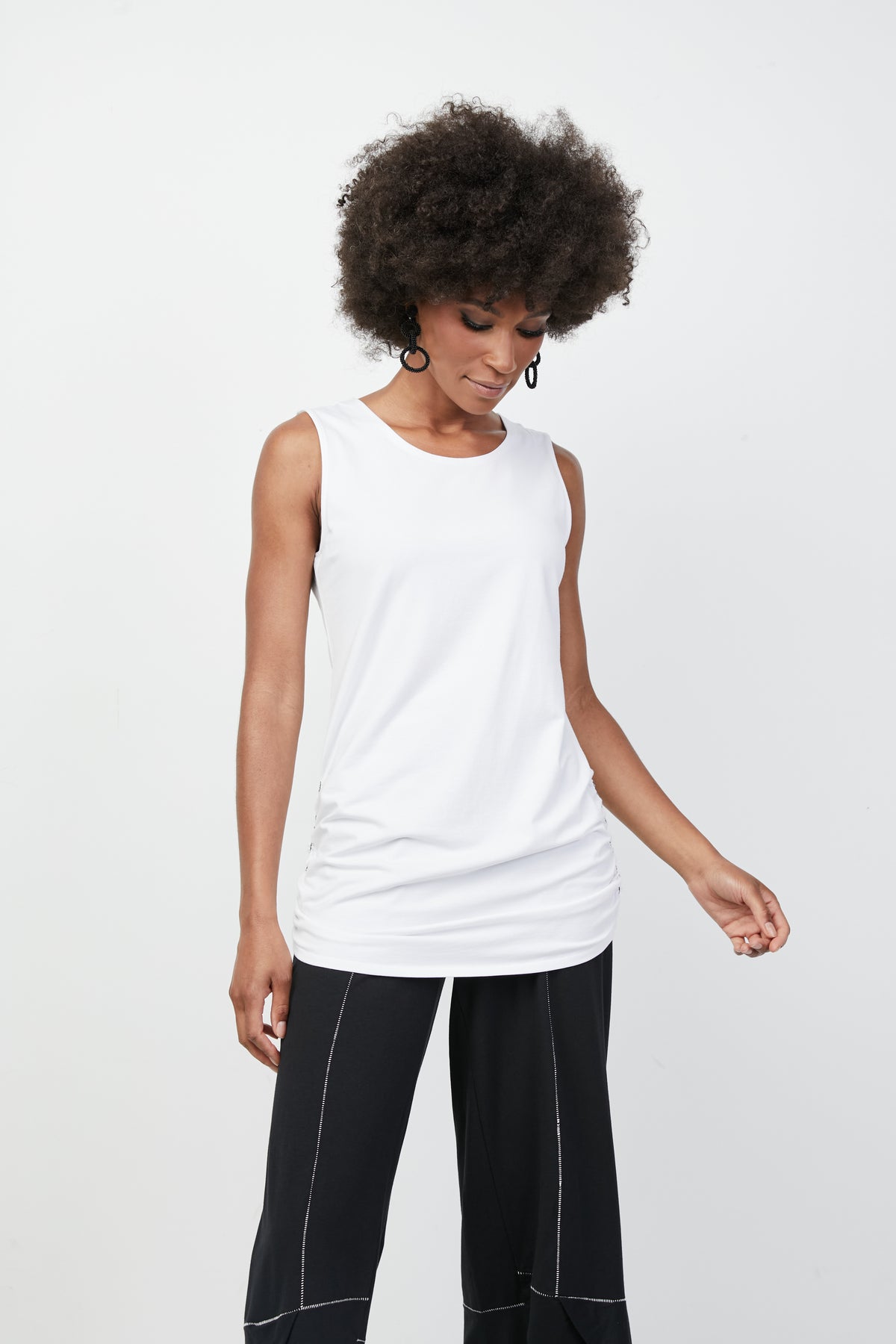 Ruched Long Tank - Suttles & Seawinds