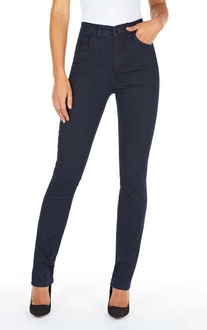 Peggy  Petite Supreme Denim Straight Leg - Suttles & Seawinds