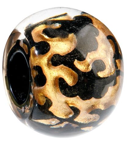 Bliss Glitz Foil Filled Patterned Beads - Suttles & Seawinds