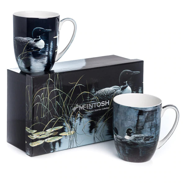MCINTOSH - BONE CHINA GIFT SET 2 MUGS
