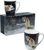 Load image into Gallery viewer, MCINTOSH - BONE CHINA GIFT SET 2 MUGS
