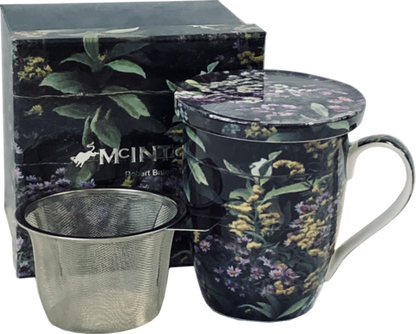Bone China  Mug Tea With Lid - Suttles & Seawinds