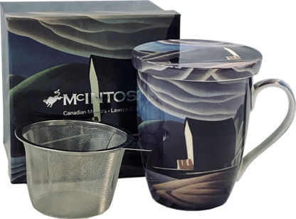 Bone China  Mug Tea With Lid - Suttles & Seawinds