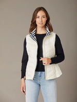 Load image into Gallery viewer, JUNGE - STRIPE INSERT VEST
