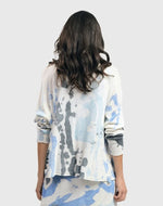 Load image into Gallery viewer, ALEMBIKA - WATERCOLOR CARIDGAN SWEATER
