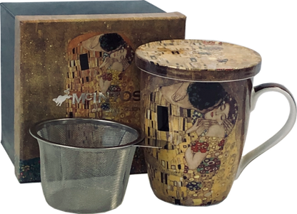 Bone China  Mug Tea With Lid - Suttles & Seawinds