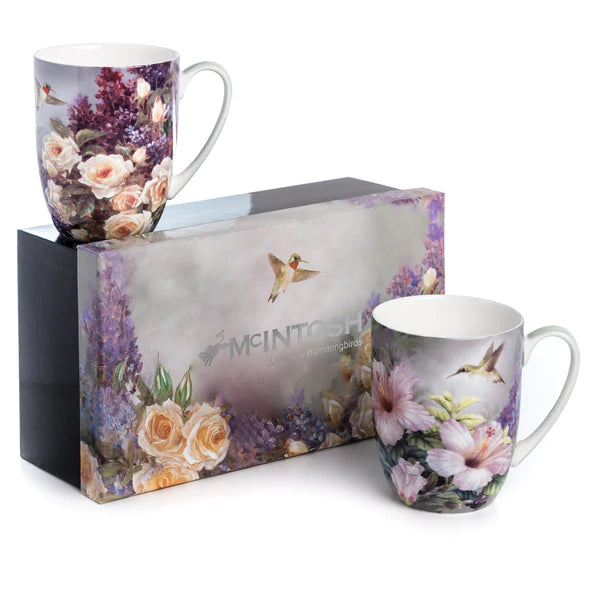 MCINTOSH - BONE CHINA GIFT SET 2 MUGS