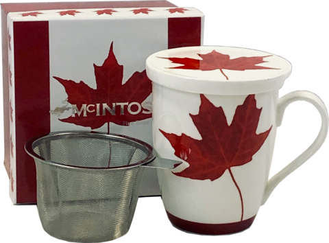 Bone China  Mug Tea With Lid - Suttles & Seawinds