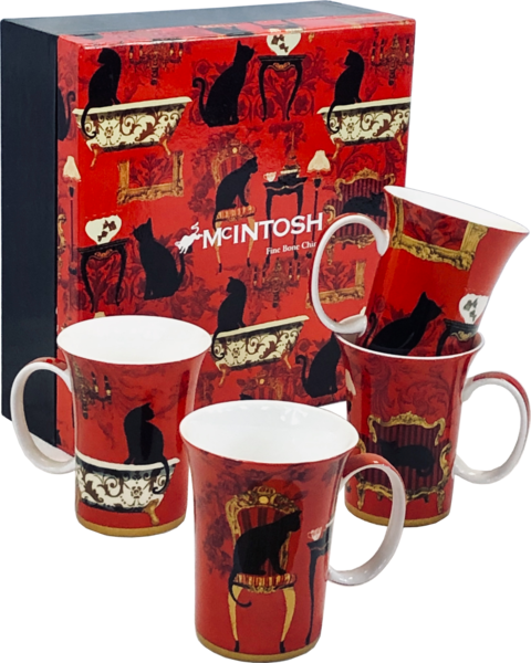 Boxed Set of 4 Mugs Gift Package - Suttles & Seawinds