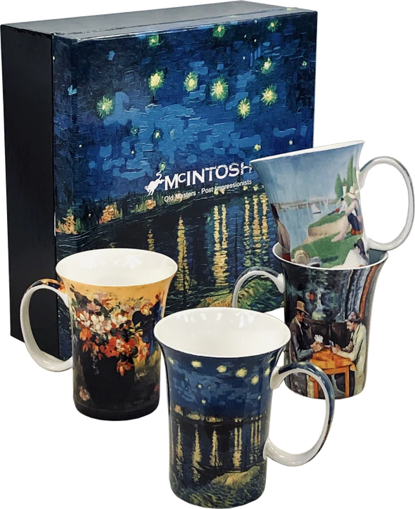 Boxed Set of 4 Mugs Gift Package - Suttles & Seawinds