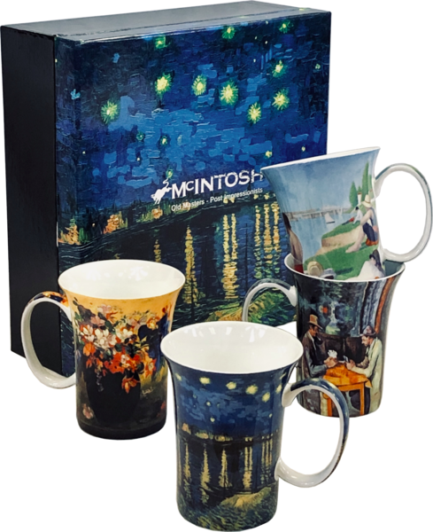 Boxed Set of 4 Mugs Gift Package - Suttles & Seawinds