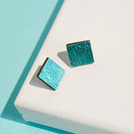 Load image into Gallery viewer, ISKINSISTERS - RAINBOW SQUARE EARRINGS
