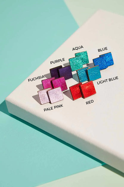 Rainbow Square Earrings - Suttles & Seawinds