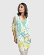 Load image into Gallery viewer, ALEMBIKA - WATERCOLOR CARIDGAN SWEATER
