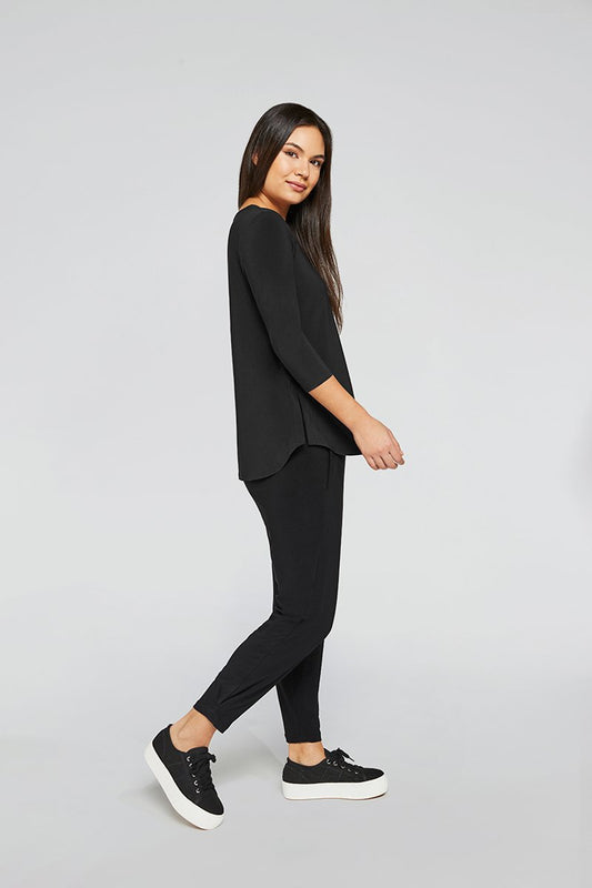 SYMPLI - GO TO CLASSIC T-SHIRT RELAX 3/4 SLEEVE