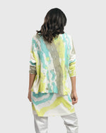 Load image into Gallery viewer, ALEMBIKA - WATERCOLOR CARIDGAN SWEATER
