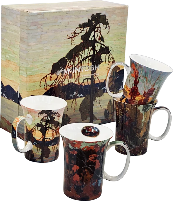 Boxed Set of 4 Mugs Gift Package - Suttles & Seawinds