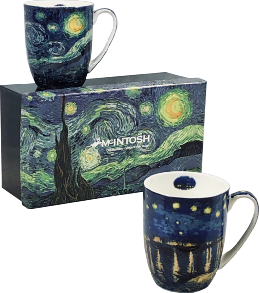 MCINTOSH - BONE CHINA GIFT SET 2 MUGS