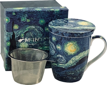 Bone China  Mug Tea With Lid - Suttles & Seawinds