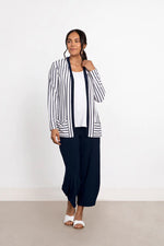 Load image into Gallery viewer, SYMPLI - STRIPE EVERYDAY CARDIGAN
