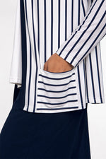 Load image into Gallery viewer, SYMPLI - STRIPE EVERYDAY CARDIGAN

