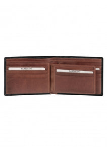 MANCINI - MENS BILLFOLD W/REMOVALBE PASSCASE RFID