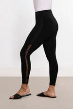 Load image into Gallery viewer, SYMPLI - NU TUXEDO LEGGING WITH MESH INSERT
