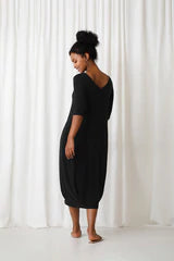 SYMPLI - REVERSIBLE NARROW LANTERN DRESS ***NEW***