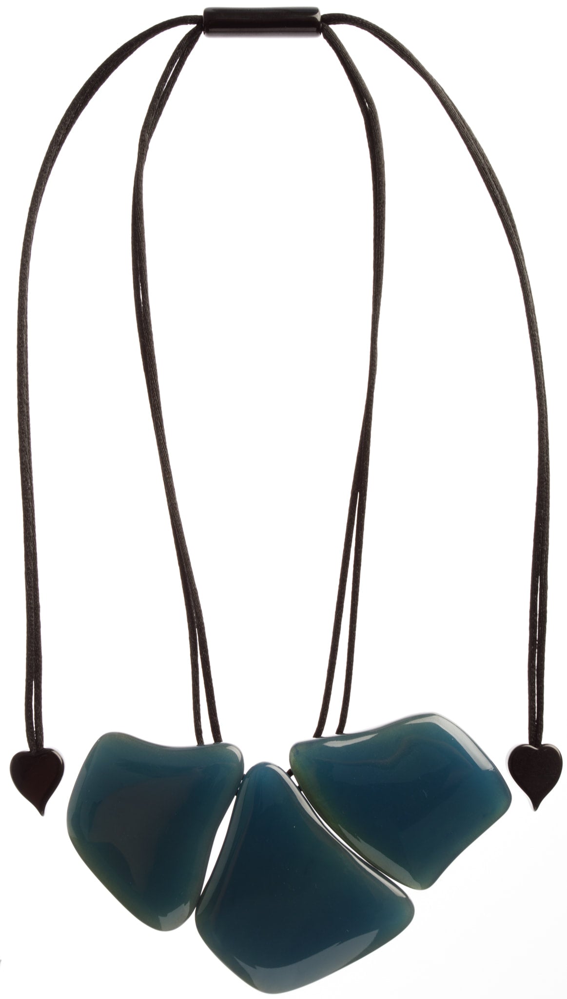 Zsiska Mara Necklace Green Two Tone