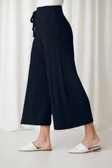 SYMPLI - WIDE LEG CROP TROUSER
